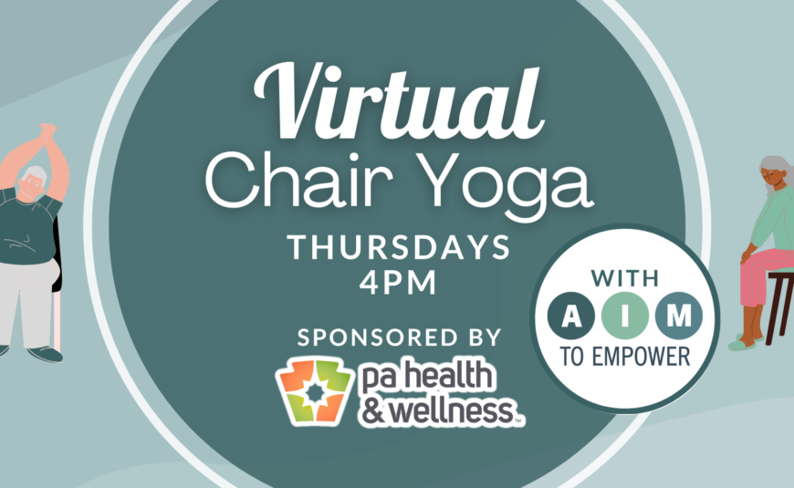 Virtual Chair Yoga for Lancaster Seniors
